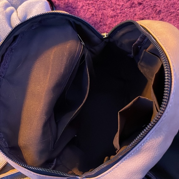 Small Tan Backpack - Picture 5 of 6